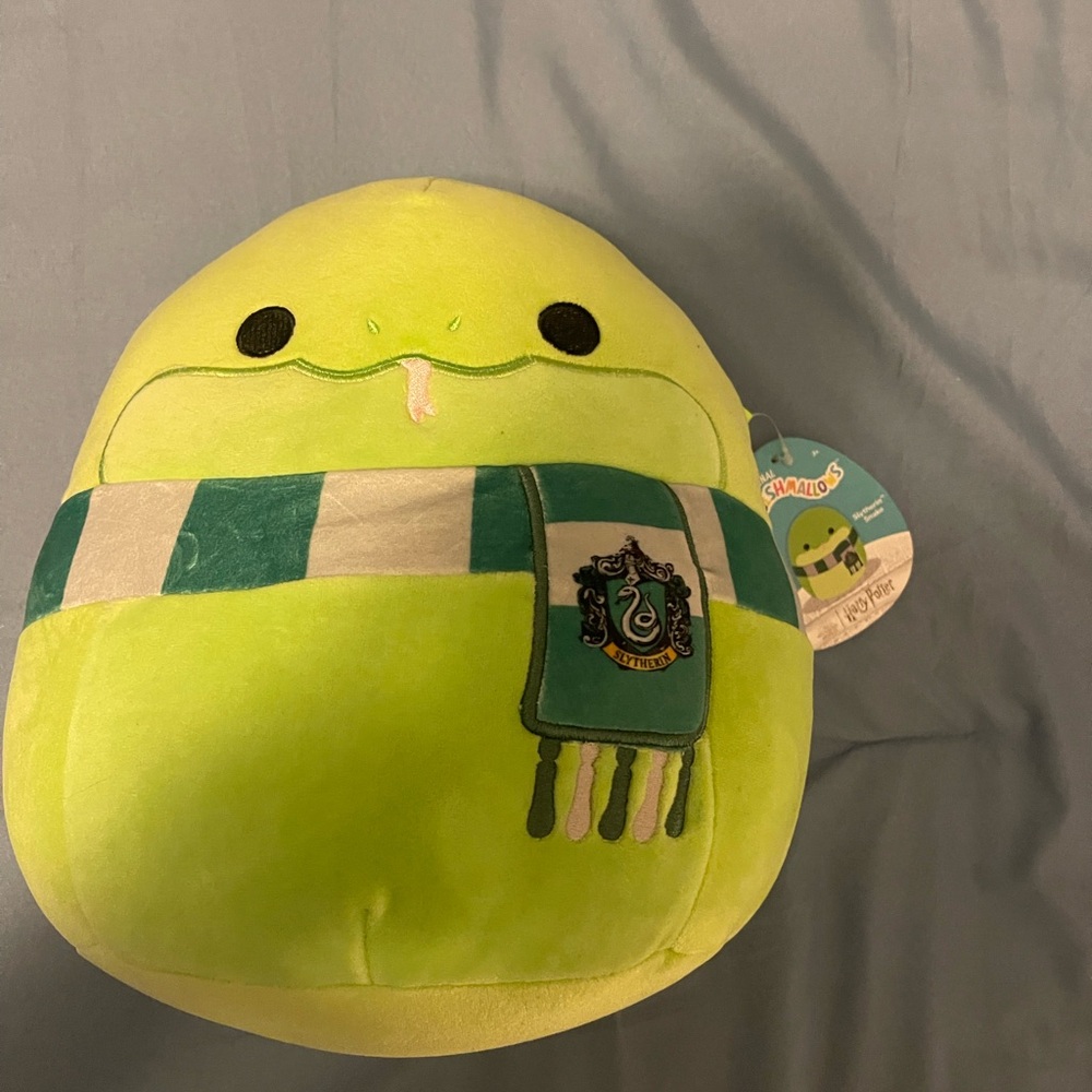 Slytherin Green Plush Squishmallow-Style Stuffed Toy 8 inch Harry Potter